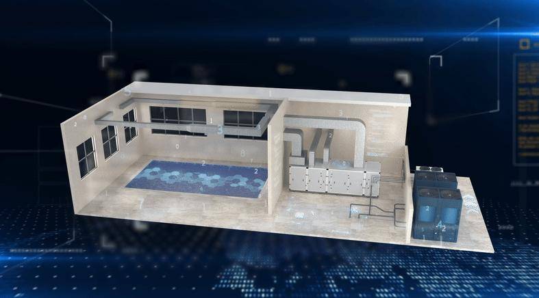 威浪仕泳池?zé)岜孟到y(tǒng)智能集成化，一個(gè)系統(tǒng)＞兩套設(shè)備！:泳池設(shè)備
